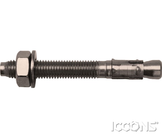 ICCONS THRU BOLT STUD ANCHOR 10 X 65MMSS 